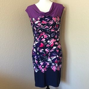 BCBGMAXAZRIA Bodycon Purple Dress